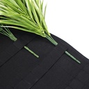 Black felt backing detail