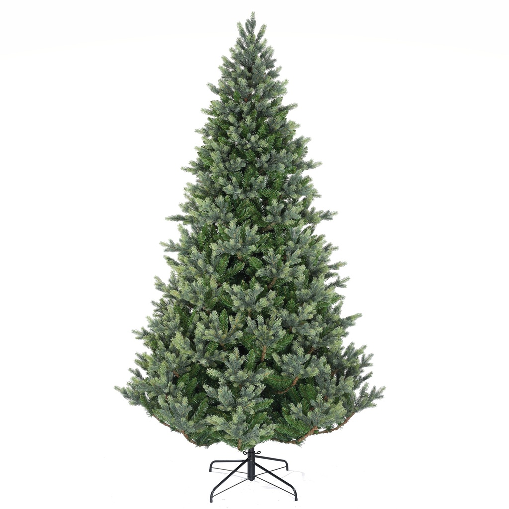 Kerstboom mix PVC/PE green