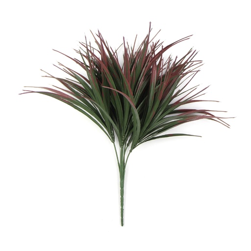 [JVE0018] Large grass (bordeaux) 30 cm UV+FR