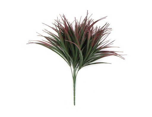[JVE0018] Large grass (wijnrood) 30 cm UV+FR