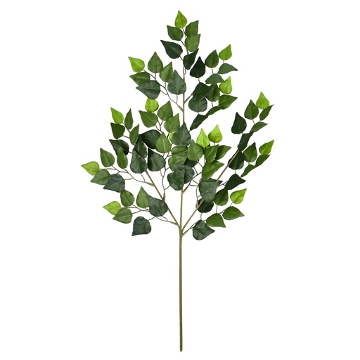 [JVE0102] Birch leaf spray 71 cm UV+FR